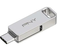 Clé USB 3.2 - PNY - DUO LINK - Type-C/Type-A - 256 Go - Jusqu'à 200 Mo/s
