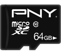 PNY PNYMICROSDPP64GO - PNY Micro SD Class 10 50 MB/S 64 Go