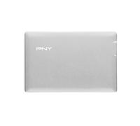 PNY PowerPack ALU 2500mAh Argent - Batterie Externe LiPo 2500 mAh, 1 Port USB-A 5V/1A, Entrée Micro-USB 5V/1A, 93x60x7mm, Mobile/Tablette/MP3