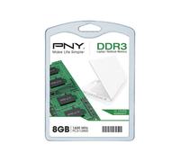 PNY Premium - DDR3 - module - 8 Go - SO DIMM 204 broches - 1600 MHz / PC3-12800 - CL11 - 1.5 V - mémoire sans tampon - non ECC