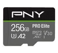 PNY PRO Elite - carte mémoire flash - 256 Go - microSDXC UHS-I