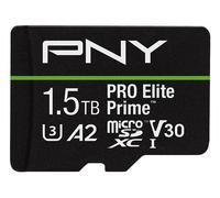 PNY PRO Elite Prime - Carte mémoire flash - 1.5 To - A2 / Video Class V30 / UHS-I U3 / Class10 - microSDXC UHS-I G