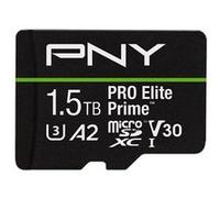 PNY PRO Elite Prime - Carte mémoire flash - 1.5 To - A2 / Video Class V30 / UHS-I U3 / Class10 - microSDXC UHS-I G