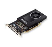 PNY Quadro P2200 Carte graphique professionnelle 5 Go Ddr5x 1280 cœurs 200 Gb/S 3.