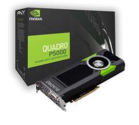 PNY Quadro P5000 Carte Graphique Professionnelle 16GB GDDR5 PCI Express 3.0 x16, Double Slot, 4X Port Display, 1x DVI-I DL, 5K Support, Ventilateur Actif Ultra-Silencieux