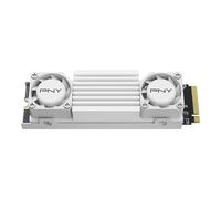 PNY SSD Interne CS3150 2TB M.2 NVMe avec dissipateur Blanc - M280CS3150HSW-2TB-RB