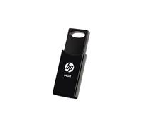 PNY v212w - Clé USB 2.0 64 Go Type-A Noir - Lecture 14 Mo/s, Écriture 4 Mo/s - Format Slide - Dimensions 20.4x56.6x6.7 mm, 10.2g - Compatible Windows et macOS