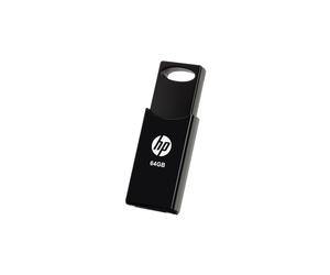 PNY v212w - Clé USB 2.0 64 Go Type-A Noir - Lecture 14 Mo/s, Écriture 4 Mo/s - Format Slide - Dimensions 20.4x56.6x6.7 mm, 10.2g - Compatible Windows et macOS