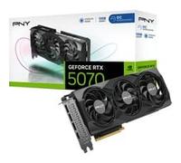 PNY GeForce RTX 5070 ARGB Overclocked Triple Fan 12GB GDDR7 Reflex 2 RTX AI DLSS4
