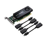 PNY VCQK1200DP-PB carte graphique NVIDIA Quadro K1200 4 Go GDDR5