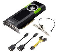 PNY VCQP5000-5PB Carte Graphique (Quadro P5000, 16 Go, GDDR5, 256 Bits, 7680 x 4320 Pixels, PCI Express x16 3.0)