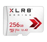 PNY XLR8 - Carte mémoire flash - 256 Go - A2 / Video Class V30 / UHS-I U3 / Class10 - microSDXC UHS-I G