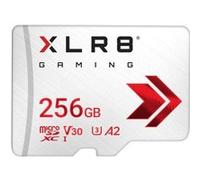 PNY XLR8 - Carte mémoire flash - 256 Go - A2 / Video Class V30 / UHS-I U3 / Class10 - microSDXC UHS-I G