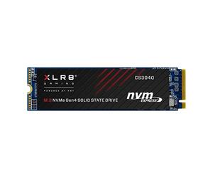 PNY XLR8 CS3040 M.2 NVMe Gen4 x4 SSD Interne 500Go, Vitesse de Lecture jusqu'à 5600 Mo/s, Vitesse d'Ecriture jusqu'à 2600 Mo/s
