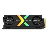 PNY SSD interne CS3150 XLR8 Gaming Epic-X RGB 2TB M.2 NVMe dissipateur RGB - M280CS3150XHS-2TB-RB