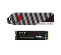 Disque SSD Interne + Dissipateur de SSD pour PS5 - XLR8 PS5 SSD Cover + CS3140 M.2 - PNY - 1 To - M.2 2280 - M280CS3140PSV-1TB-RB - Neuf
