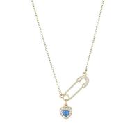 PNZLZIA Élégant collier de trombone, collier de trombones en argent pour femme, pendentif en forme de cœur et clavicule sexy personnalisé, 0.6*90cm, Métal, Pas de gemme