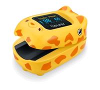 Beurer PO 13 Kids, oxymètre de pouls digital pour enfants, mesure du pouls et de la saturation en oxygène en quelques secondes, petit format,alignement automatique de l'écran, avec sacoche de ceinture
