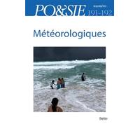 PO&SIE n° 191-192 (2025-1): Météorologiques