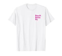 PO X BISSI SPORTI Fitness Gym Entraînement PUMPI T-Shirt