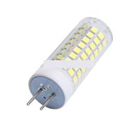 POABCVYD Lampe Maïs LED, 10 Pièces Dimmable G4 G8 GY6.35 LED Lumière De Maïs 102LED S 7W 2835 SMD Ampoules Cool/Blanc Chaud 220V Basse Consommation(Natural white,G8)