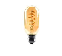 POABCVYD Lampe Maïs LED, Ampoule LED Vintage E27 4W Variable A60 ST64 G95, Lumière À Filament En Spirale, Lampe Rétro, Décoration D'intérieur Basse Consommation(T45-E27)