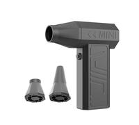 POABCVYD Souffleur électrique, Sèche-Cheveux Portable, Ventilateur Turbo sans Fil, Aspirateur De Voiture Haute Vitesse, Clavier D'ordinateur, Dépoussiéreur d'air,Souffleur d'air Compact