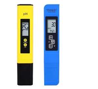 POABCVYD Testeur d'eau, Testeur numérique de qualité de l'eau, pH-mètre et TDS, 0-14, 0-9990 ppm, TDS et EC, écran LCD, pureté de l'eau, PPM, Filtre d'aquarium(PH TDS Blue)