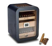 POADGBCN Cave à cigares électrique intelligente Capacité 110 cigares Tiroir et étagère en bois de cèdre Pour hommes Grand coffret de rangement pour cigares(Humidors-1)