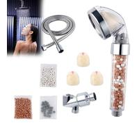 POADGBCN Pommeau de Douche filtrant Haute Pression à Main Nettoyant pour pommeau de Douche Buses Anti Obstruction(Jasmine)