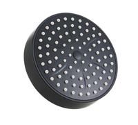 POADGBCN Pommeau de Douche Haute Pression avec Jet Puissant Petites Buses en Silicone pour Un débit d'eau Puissant Compatibilité Universelle(Black)