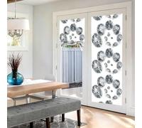 Poadnly Bijoux en Diamants et Pierres précieuses de Luxe imprimésRideaux occultants Autocollants Style français, 1 Panneau, pour Chambre ou Cuisine, 66 x 175 cm