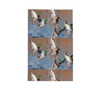 Poadnly Canard Sauvage,Torchons gaufrés pour la Cuisine, essuie-Vaisselle absorbants, 41 x 66 cm