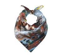 Poadnly Chevaux des Indiens d'Amérique,Écharpe bandana pour hommes et femmes - Bandanas élégants et polyvalents à porter autour du cou et sur la tête