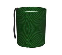 Poadnly Code circulaire binaire du programmeur,Poubelle de voiture suspendue, résistante à l'eau, idéale pour le camping et les voyages.