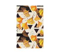 Poadnly Couleurs d'automne Feuilles de Ginkgo,Torchons gaufrés pour la Cuisine, essuie-Vaisselle absorbants, 41 x 66 cm