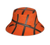 Poadnly Ligne Noire de Basketball,Chapeau bob Adulte, Chapeau de Soleil, Casquette de Course réfléchissante de Nuit, Chapeau de pêcheur