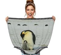 Poadnly Maman Pingouin et Son bébé Pingouin,Culottes Fantaisie surdimensionnées pour Maman, Culottes de Grand-mère, Cadeaux de farces