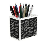 Poadnly Notes de musique Mélodie, Pot à crayons/pot à stylos pour le bureau, la maison et l'école, organiseur de bureau compact pour fournitures de bureau