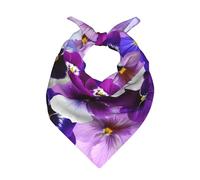 Poadnly Pensées graphiques de Pâques et de printemps,Écharpe bandana pour hommes et femmes - Bandanas élégants et polyvalents à porter autour du cou et sur la tête