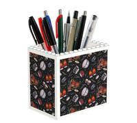 Poadnly Pied de batterie rock, Pot à crayons/pot à stylos pour le bureau, la maison et l'école, organiseur de bureau compact pour fournitures de bureau
