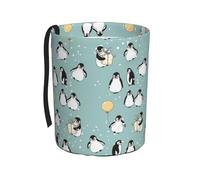 Poadnly Pingouin Ballon Flocon de neige,Poubelle de voiture suspendue, résistante à l'eau, idéale pour le camping et les voyages.