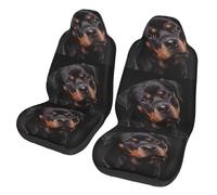Poadnly Rottweiler - Aimant, confiant et fidèle,Housses de siège Auto protecteurs de siège Avant pour Voiture 2 pièces