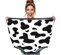 Poadnly Taches de Vache, Empreinte de Vache,Culottes Fantaisie surdimensionnées pour Maman, Culottes de Grand-mère, Cadeaux de farces