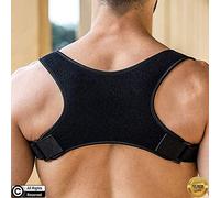 POAGL Correcteur de posture pour homme | Ajustement universel réglable pour le haut du dos pour la clavicule pour soutenir le cou, le dos et les épaules, soulager les douleurs de la cyphose,