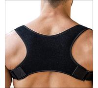 POAGL Correcteur de posture réglable pour homme - Ajustement universel pour le haut du dos, les épaules et la clavicule, aide à améliorer la posture et à soulager les douleurs du cou, des épaules et