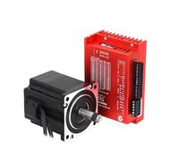 POAHBCD 2Phase Nema34 4.2N.m Closed Loop Stepper Motor Driver Kits Shaft Dia.14mm 6A with Cable YK286EC80A1+ESD2608H