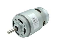 POAHBCD Moteur à Courant continu 12 V, 18 V, 24 V, Haute Vitesse, Double roulement à Billes, 42 mm, for perceuse, scie Circulaire, Outils de Jardinage