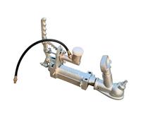 POAHNCU Attelage de remorque, Attelage De Remorquage Remorque 50mm Boule D'accouplement Hydraulique Coupleur Maître-Cylindre Support Frein Caravane Voiture,pour remorques, Caravane