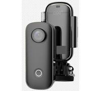POAHNCU Caméra de Sport Caméra d'action C100 4K 30 m étanche for Casque de vélo et Moto pour Le Cyclisme et Le vlogging Animalier(Black)